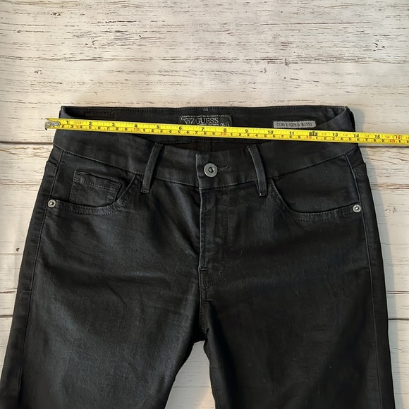Guess - size 27 black jeans - Picture 6 of 9